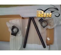 KIT SEMIMANUBRI 50 MM NERO ERGAL KAWASAKI ZX6R 636 2014 2015 2016