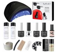 kit Semipermanente Unghie Professionale MesaudaMNP Starter Kit Gel Polish 7ml + Fornetto Led 48watt e Accessori - Kit Smalto Semipermanente Unghie, Omaggio Smalto 5ml e Olio Cuticole Altéax