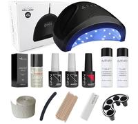 kit Semipermanente Unghie Professionale MesaudaMNP Starter Kit Gel Polish 8ml, Nuova Formula Senza TPO + Lampada Led 48watt e Accessori - Kit Smalto Semipermanente Unghie, Omaggio Olio Cuticole Altéax