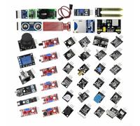 Kit sensore 45 in 1 per Arduino Starter Set compatibile con Raspberry Pi Electronics Moduli di progetto Componenti Breadboard Tutorial di apprendimento STEM