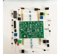 Kit sensore di altezza a infrarossi wireless, progetto di saldatura fai da te per rilevamento di circuiti a tunnel con allarme luminoso sonoro, set educativo elettronico PCB compatto