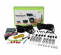 KIT SENSORE DI PARCHEGGIO AUTO SUV CAMPER CON DISPLAY LCD ANTERIORE E POSTERIORE