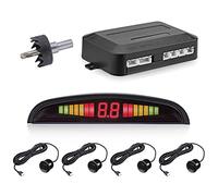 Kit sensore di parcheggio Auto Universale con 4 sensori di parcheggio, Display LCD, sensore di Sicurezza per parcheggio