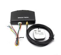 Kit sensore di velocità GPS per auto per cruscotto, 0-200 km/h | Compatto per integrazione tachimetro con cavo, sensore universale ABS per segnali GPS/BeiDou 9-30V