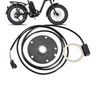 Kit sensore - Dispositivo assistente a pedale, rilevatore ad anello magnetico, add-on ad alta sensibilità, sensore per bicicletta per supporto e-bike attivato dal movimento, sensore di facile