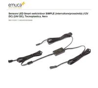 Kit Sensore LED Emuca Smart Prossimità Singolo per 1 Porta Armadio - Ferrero Fer
