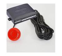 Kit Sensore Parcheggio Parktronic Radar Retromarcia Posteriore Per Auto Display Retroilluminato 8 Luci Rilevatore Monitoraggio 12 V Macchina Sensori Di Parcheggio(Rosso)