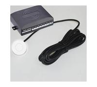 Kit Sensore Parcheggio Parktronic Radar Retromarcia Posteriore Per Auto Display Retroilluminato Rilevatore Monitoraggio 12V Sensori Di Parcheggio(bianca)