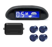 Kit Sensore Parcheggio Radar Retromarcia Posteriore Per Auto Parktronic Display LCD Retroilluminato Monitor 22 Mm 12 V Sensori Di Parcheggio(Blu)