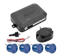 Kit sensori di parcheggio per Auto con 4 sensori, cicalino di avviso, sensore di parcheggio da 22 mm, Sistema di Assistenza per rilevatore Radar di retromarcia, DC 12V, 6 Colori