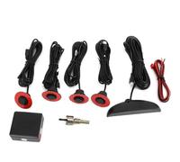 Kit sensori parcheggio 12V 4 sensori 16mm originale auto sensore di parcheggio piatto Crescent Auto Reverse Backup Radar Detector con display
