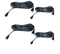 Kit sensori parcheggio 4 pezzi Cavo di prolunga sensori parcheggio a 2 pin Sensore per retromarcia auto