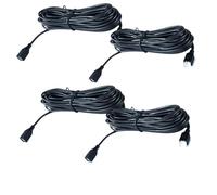 Kit sensori parcheggio 4 pezzi Cavo di prolunga sensori parcheggio a 2 pin Sensore per retromarcia auto