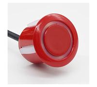 Kit Sensori Parcheggio Auto 4 Retromarcia Veicoli Automatici Radar Backup Vocale Rivelatore Assistenza Retromarcia Parktronic sensori parcheggio(Rosso)