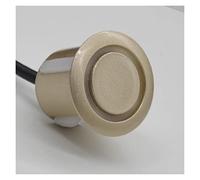Kit Sensori Parcheggio Auto 4 Retromarcia Veicoli Automatici Radar Backup Vocale Rivelatore Assistenza Retromarcia Parktronic sensori parcheggio(Gold)