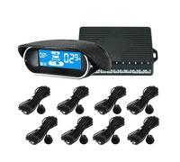 Kit sensori parcheggio Display Digitale Radar Retromarcia 8 Sensori Parcheggio Elettronica Assistenza Al Rilevatore Auto Con 3 Livelli Il Controllo Volume