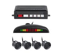 Kit sensori parcheggio Sensore del di rilevamento radar backup per retromarcia automatica per sensore parcheggio per auto 12V a 4 sensori