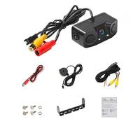 Kit sensori parcheggio Telecamera retromarcia auto Visione notturna per parcheggio Retrovisore Rilevatore sensore radar per per veicoli
