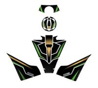 Kit Serbatoio Adesivi 3D compatibili con Kawasaki Ninja 1100 SX SE 2025 Base