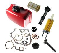 Kit Serbatoio Tappo Filtro Serbatoio Filtro Nafta Filtro Olio Pompa Olio Serie Guarnizioni completa compatibile per motore Diesel Yanmar Kama Vulcan Zanetti e vari modelli L70 LA178