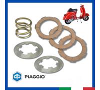 Kit serie 3 dischi frizione acciaio sughero con molla PIAGGIO VESPA 50 SPECIAL