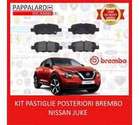 KIT SERIE 4 PASTIGLIE PASTICCHE FRENO POSTERIORI BREMBO PER NISSAN JUKE DAL 2010