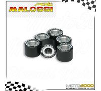 KIT SERIE 6 RULLI MALOSSI 12,5 GR VARIATORE HONDA CHIOCCIOLA @ DYLAN SH 4T 150