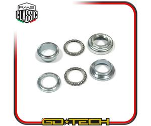 KIT SERIE CALOTTE STERZO CUSCINETTI FORCELLA PIAGGIO CIAO 50 GRILLO 1967-2004