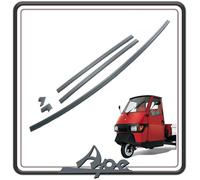 KIT SERIE LISTELLI GUARNIZIONE GUARNIZIONI VETRO PARABREZZA ANTERIORE PER PIAGGIO APE 50 DAL 1985 AL 1989 ORIGINALE PIAGGIO.
