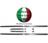 KIT SERIE MODANATURE FASCE CROMATE 6 PZ PER LANCIA YPSILON 03>06 Y 2003>2006