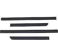 KIT SERIE MODANATURE PARACOLPI PORTIERE PORTE 4 PZ FIAT PANDA 03> 2003 IN POI