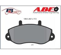 KIT SERIE PASTICCHE ANTERIORI ABE MOVANO MASTER II - C1R013ABE