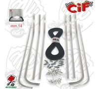 KIT SERIE STRISCE LISTELLI PEDANA PER PIAGGIO VESPA 150 VBB-2 VBB2T 1963-1965