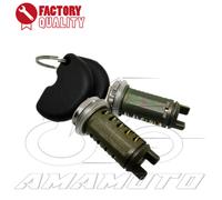 KIT SERRATURA 2 CHIAVI 2 CILINDRETTI PIAGGIO VESPA S 2T & COLLEGE 50 2007/2012