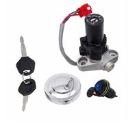 Kit serratura a chiave Coperchio Tappo Serbatoio Carburante Con Chiave Per Blocchetto Di Accensione Per Moto Per Yamaha XVS400C Drag Star Classic 1998-1999/2001-2008 2007