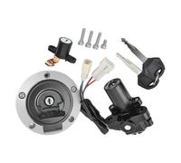 Kit serratura a chiave Coperchio Tappo Serbatoio Carburante Con Serratura E 2 Chiavi Per Accensione Moto Per Yamaha Per Stryker XVS1300CU 2011-2017 2016 2015 2014 2013 2012