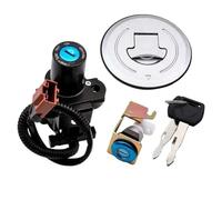 Kit serratura a chiave Set Di Bloccasterzo Con Interruttore Accensione Per Moto, Tappo Serbatoio Carburante E 2 Chiavi Per Honda CB500 2013-2018 35010-MJW-A82