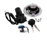 Kit serratura a chiave Set Di Bloccasterzo Con Interruttore Accensione Per Moto, Tappo Serbatoio Carburante E 2 Chiavi Per Kawasaki ZX1000 Z1000SX 2011-2016 2015 2014