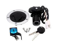 Kit serratura a chiave Set Di Bloccasterzo Con Interruttore Accensione Per Moto, Tappo Serbatoio Carburante E 2 Chiavi Per Kawasaki Per Ninja 1000 ZX1000 2011-2019 2018