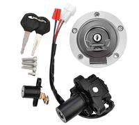 Kit serratura a chiave Set Di Bloccasterzo Con Interruttore Accensione Per Moto, Tappo Serbatoio Carburante + 2 Chiavi Per Yamaha XVS1300A XVS1300 2007-2015 2014 2013