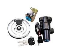 Kit serratura a chiave Set Di Interruttori Accensione Per Moto, Tappo Serbatoio Carburante, Bloccasterzo + 2 Chiavi Per Honda CBR300R 2015 2016 2017 2018