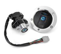 Kit serratura a chiave Set Di Serrature Per Tappo Serbatoio Carburante E Interruttore Accensione Per Moto Con Chiavi Per Suzuki GSF1200S Per Bandit S 2006 37000-49820 37000-38890