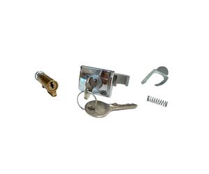 KIT SERRATURA BLOCCASTERZO+BAULETTO TIPO NEIMAN 4MM PER PIAGGIO VESPA 50-125