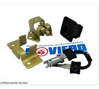KIt Serratura e Piastra Chiusura Sella Lunga Vespa Pk 50 S PK50S