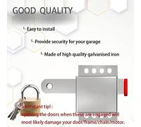 Kit Serratura Garage per Casa Garage Sicurezza Struttura Acciaio Resistent