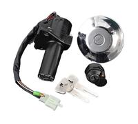 Kit Serratura Sella Interruttore Accensione Tappo Serbatoio Con Chiave Per YAM&AHA YBR125 YBR 125 2005-2009