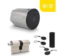 Kit serratura smart Extel Lock + cilindro 30/35 mm + tastiera wireless + 2 badge