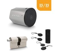 Kit serratura smart Extel Lock + cilindro 35/35 mm + tastiera wireless + 2 badge