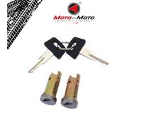 Kit Serrature 2 Cilindretti Per Piaggio FREE NRG NTT ZIP SFERA QUARTZ SKIPPER