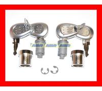 KIT SERRATURE 2 PZ PER BAULETTO E VALIGIA GIVI TUTTI CON BOCCOLA CHIARA Z227A